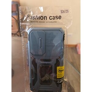 Samsung Galaxy S25 Edge Case, Green w/Slide Camera cover Kickstand NIB